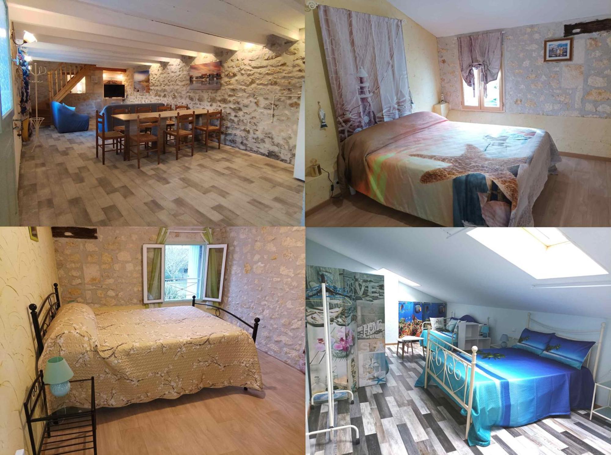 Logis De Chalons A La Mer Le Gua  Bagian luar foto